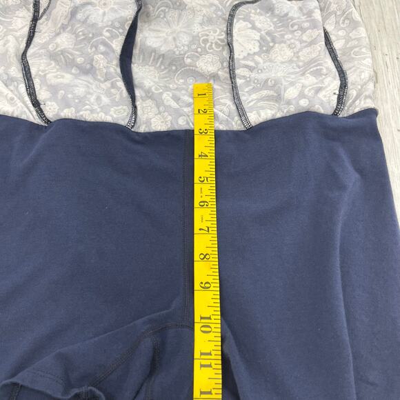 Talbots Everyday Yoga Floral Mid Rise Elastic Waist Above Knee Stretchy Skort - Picture 9 of 10